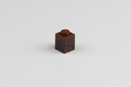 Show details for 1 x 1 - Brick Reddish Brown - Holzoptik schwarz Picture of 1 x 1 - Brick Reddish Brown - Holzoptik schwarz