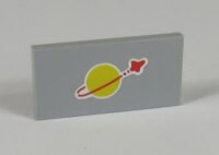 Show details for 2 x 4 - Fliese Light Bluish Gray - Space Classic Picture of 2 x 4 - Fliese Light Bluish Gray - Space Classic