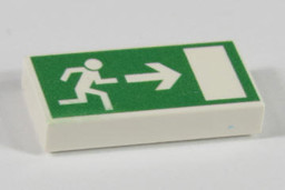 Show details for 1 x 2 -  Notausgang -> Picture of 1 x 2 -  Notausgang ->