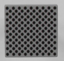 Show details for 2 x 2 - Fliese Light Bluish Gray - Lochblech Picture of 2 x 2 - Fliese Light Bluish Gray - Lochblech