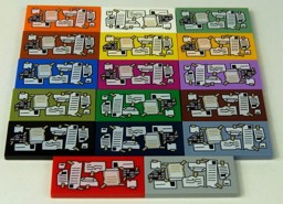 Show details for Color 2 x 4 - Fliese Notizen Picture of Color 2 x 4 - Fliese Notizen