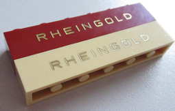 Show details for Reingold 1x6 Brick  Picture of Reingold 1x6 Brick