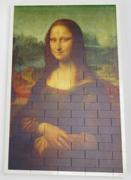 Show details for original Lego brick walls (L, tall) printed with your photo Picture of original Lego brick walls (L, tall) printed with your photo