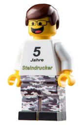 Show details for 5 Jahre Steindrucker Minifigur Picture of 5 Jahre Steindrucker Minifigur