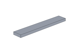 Show details for 1 x 6 - Fliese Light Bluish Gray Picture of 1 x 6 - Fliese Light Bluish Gray