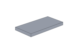 Show details for 2 x 4 - Fliese Light Bluish Gray Picture of 2 x 4 - Fliese Light Bluish Gray