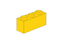 Show details for 1 x 3 - Yellow Picture of 1 x 3 - Yellow