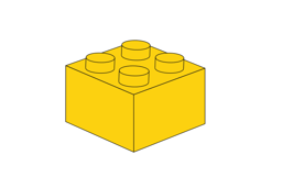 Show details for 2 x 2 - Yellow Picture of 2 x 2 - Yellow