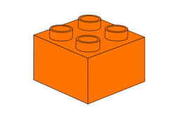 Show details for Noppenstein 2 x 2 Orange Picture of Noppenstein 2 x 2 Orange