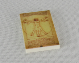 Show details for G025 / 2 x 3 - Fliese Gemälde Vitru Men Picture of G025 / 2 x 3 - Fliese Gemälde Vitru Men