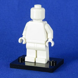 Show details for Minifigure Plate Black Picture of Minifigure Plate Black