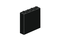Show details for 1 x 4 x 3 - Black Picture of 1 x 4 x 3 - Black