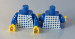 Show details for Torso Blau Karohemd Picture of Torso Blau Karohemd