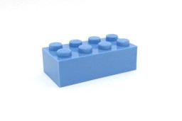 Show details for 250 Stück - 2x4 Stein Hellblau Picture of 250 Stück - 2x4 Stein Hellblau