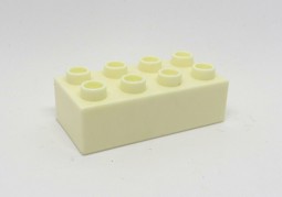 Show details for 2x4 Juniorstein Elfenbein Weiß Picture of 2x4 Juniorstein Elfenbein Weiß