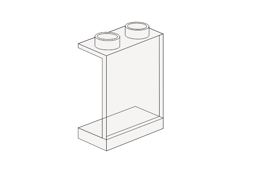 Show details for 1 x 2 x 2 tr. clear Panele Picture of 1 x 2 x 2 tr. clear Panele