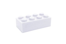 Show details for 10.000 Stück - 2x4 Stein Weiß Picture of 10.000 Stück - 2x4 Stein Weiß