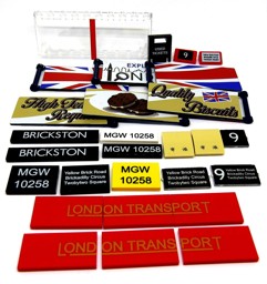 Show details for LEGO London Double Decker Bus 10258 Custom Parts Package Picture of LEGO London Double Decker Bus 10258 Custom Parts Package