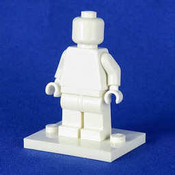 Show details for Minifigure Plate White Picture of Minifigure Plate White