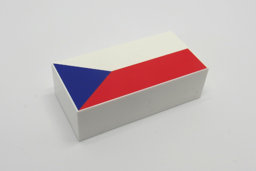 Show details for Tschechien 2x4 Deckelstein Picture of Tschechien 2x4 Deckelstein