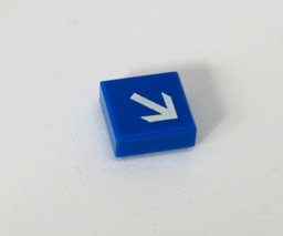 Show details for 1 x 1 - Fliese - Gleis Ausgang/Pfeil Picture of 1 x 1 - Fliese - Gleis Ausgang/Pfeil