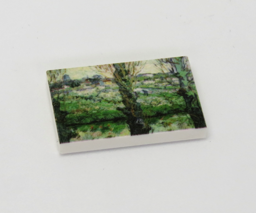 Show details for G033 / 2 x 3 - Fliese Gemälde Blick auf Arles Picture of G033 / 2 x 3 - Fliese Gemälde Blick auf Arles