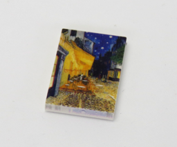 Show details for G034 / 2 x 3 - Fliese Gemälde Cafe-Terrasse Picture of G034 / 2 x 3 - Fliese Gemälde Cafe-Terrasse