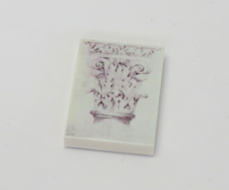 Show details for G038 / 2 x 3 - Fliese Gemälde Corinthian Capital Picture of G038 / 2 x 3 - Fliese Gemälde Corinthian Capital