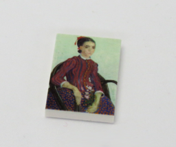 Show details for G053 / 2 x 3 - Fliese Gemälde La Mousmé Picture of G053 / 2 x 3 - Fliese Gemälde La Mousmé