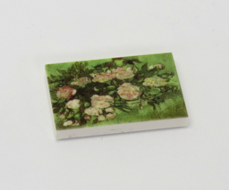 Show details for G066 / 2 x 3 - Fliese Gemälde Rosa Rosen Picture of G066 / 2 x 3 - Fliese Gemälde Rosa Rosen