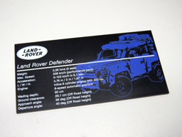 Show details for P110 Plakette 42110 -Defend- Picture of P110 Plakette 42110 -Defend-