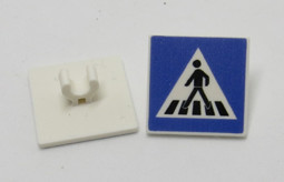 Show details for 1 Verkehrsschild Fußgängerüberweg Picture of 1 Verkehrsschild Fußgängerüberweg