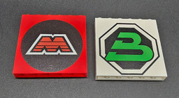 Show details for MTron / Blacktron Panel for Big Minifig Picture of MTron / Blacktron Panel for Big Minifig