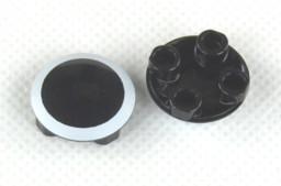 Show details for 2 x 2 - Gleitschuh - 2St. Puffer Picture of 2 x 2 - Gleitschuh - 2St. Puffer