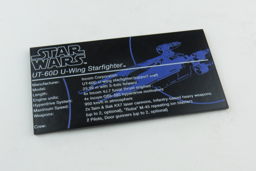 Show details for P236 / Plakette -u-wing-75155 Picture of P236 / Plakette -u-wing-75155