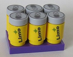 Show details for Limo Sixpack aus LEGO® Steine Picture of Limo Sixpack aus LEGO® Steine