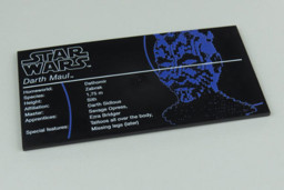 Show details for P242 / Plakette_darth-mau_10018 Picture of P242 / Plakette_darth-mau_10018