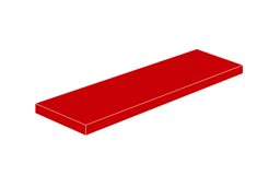 Show details for 2 x 6 - Fliese Red Picture of 2 x 6 - Fliese Red