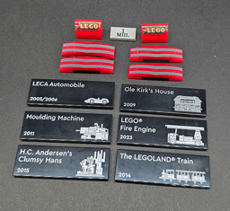 LEGO Set Plättchen und Teile Picture of LEGO Inside Tour (2025) Custom Package