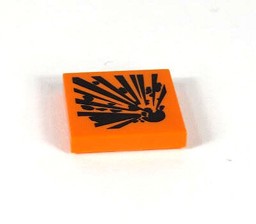 Show details for 2 x 2 - Fliese Explosionsgefährlich Picture of 2 x 2 - Fliese Explosionsgefährlich