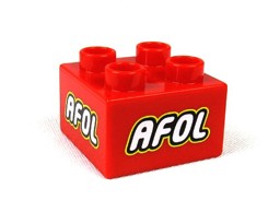 Show details for Duplostein 2x2 Afol Picture of Duplostein 2x2 Afol