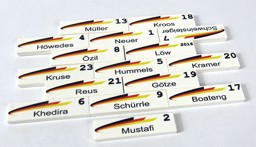 Show details for Fliesen für Lego DFB Team Minifiguren 2016 Picture of Fliesen für Lego DFB Team Minifiguren 2016