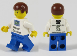 Show details for Lego Business Card Minifigure Picture of Lego Business Card Minifigure
