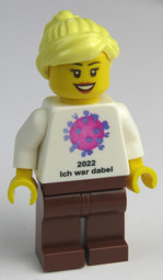 Show details for Omikron Corona Lady Picture of Omikron Corona Lady