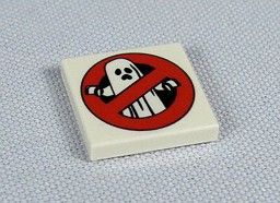 Show details for 2 x 2 - Fliese White - Ghostbuster Picture of 2 x 2 - Fliese White - Ghostbuster