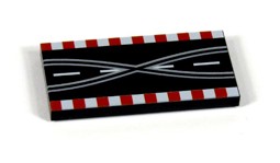 Show details for Rennbahn Spurwechsel aus LEGO® Fliesen Picture of Rennbahn Spurwechsel aus LEGO® Fliesen