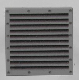 Show details for 2 x 2 - Fliese Light Bluish Gray - Lüftungsgitter Picture of 2 x 2 - Fliese Light Bluish Gray - Lüftungsgitter