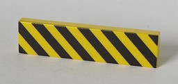 Show details for 1 x 4 - Fliese Yellow Warnbalken Picture of 1 x 4 - Fliese Yellow Warnbalken