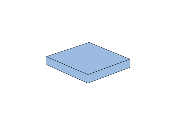 Picture of 2x2 - Tile MediumBlue