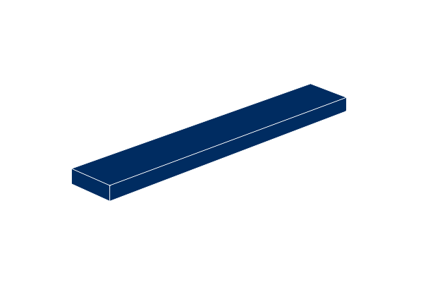 Picture of 1 x 6 - Fliese Dark Blue